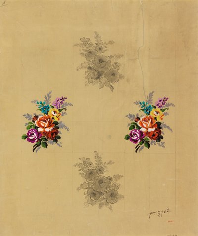 Diseño para textil tejido de Unbekannt Unbekannt